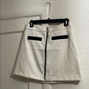 Black and white skirt